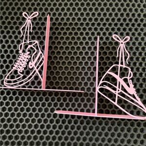 Pink Sneaker Bookends for girls , beautiful